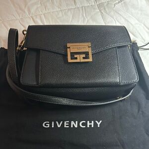 Givenchy Black Leather Crossbody Bag